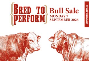 2026 Jarrah Genetics 7th Live Auction Bull Sale Catalogue Available
